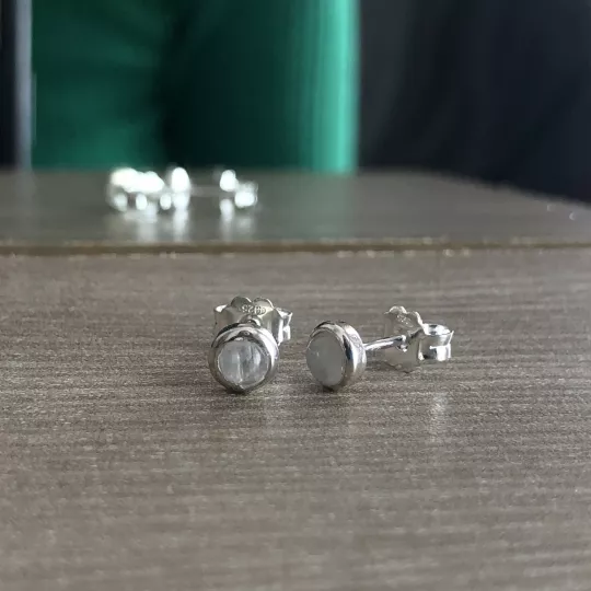 Silver Studs Earrings