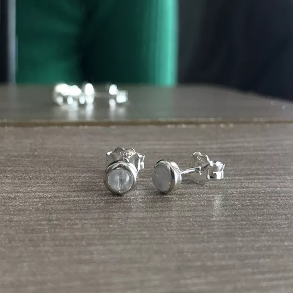 Silver Studs Earrings